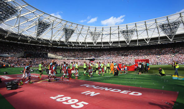 West Ham's first Premier League game at new ground