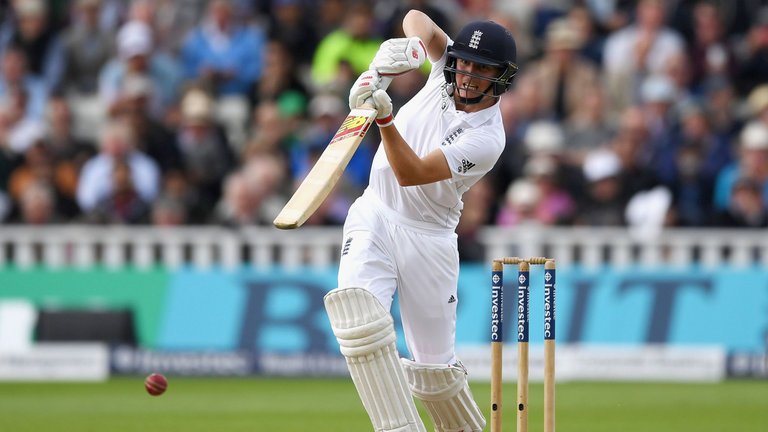 Gary Ballance made a determined 70 for England at Edgbaston