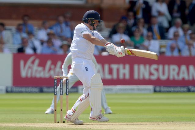 Gary Ballance top-scored for England at Edgbaston