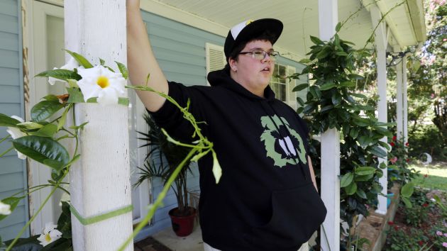 Gavin Grimm at his home in Gloucester Virginia in August 2015 Studio C  Shutterstock