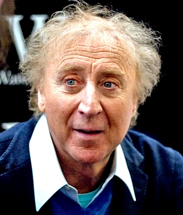 Gene Wilder looking towards his left