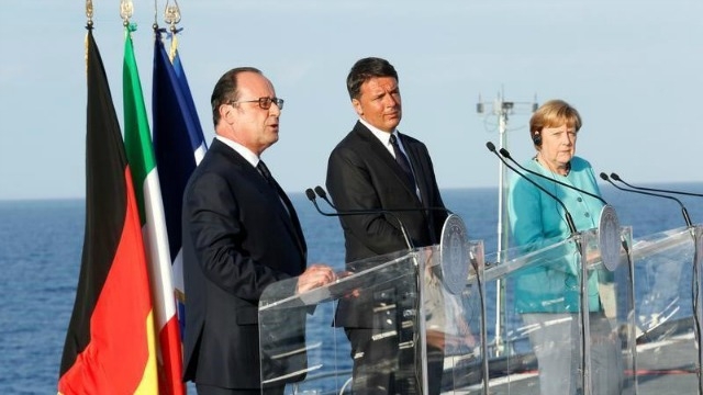 Germany France Italy say Europe must move forward after Brexit vote