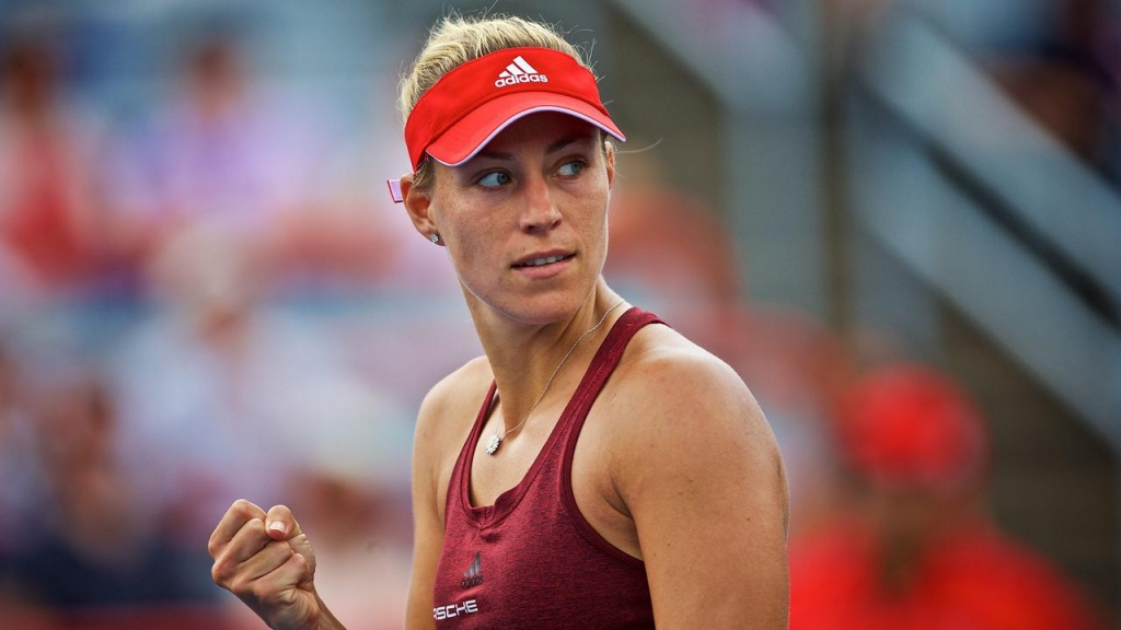 Germany s Angelique Kerber has beaten Daria Kasatkina to reach the Rogers Cup semi-finals