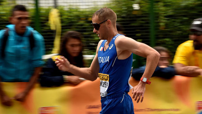 Getty Images for IAAFAlex Schwazer in action during the 50KM Race Walk at IAAF Race Walking Team Campionship Rome 2016