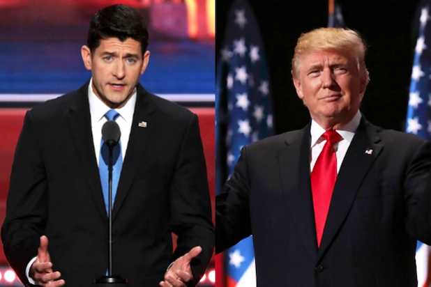 Donald Trump Endorses Paul Ryan