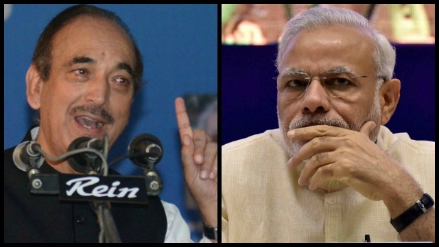 Ghulam Nabi Azad writes open letter to PM Modi asks him to 'win hearts&#039 of Kashmiris