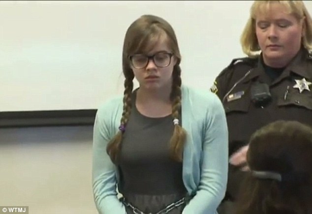 Morgan Geyser, 14 pleaded not guilty Friday by reason of insanity. She is accused of trying to kill a classmate two years ago to please horror character Slender Man