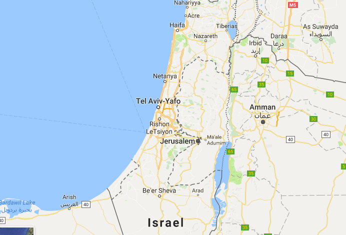 Google just wiped Palestine off the map