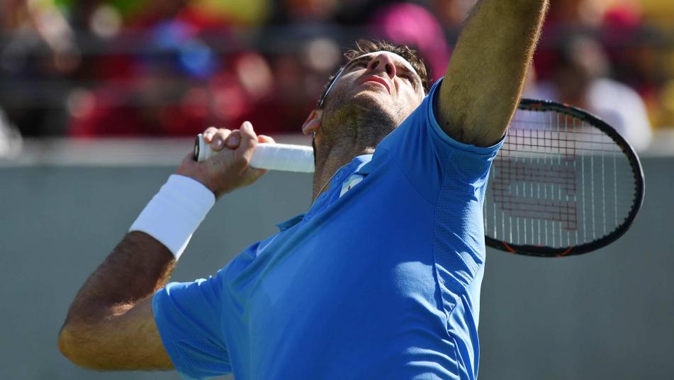 Juan Martin del Potro at the 2016 Rio Olympics