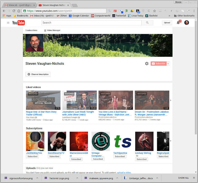 YouTube Video Manager