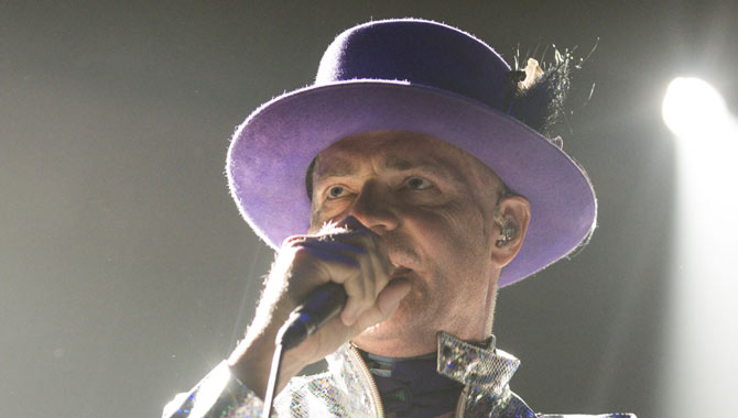 Gord Downie of The Tragically Hip