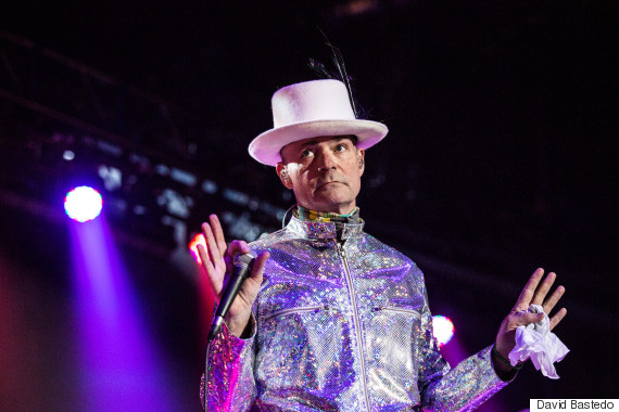 Gord Downie performs in Kingston Ont. on Saturday night