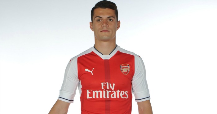 Granit Xhaka Only thought of joining Arsenal