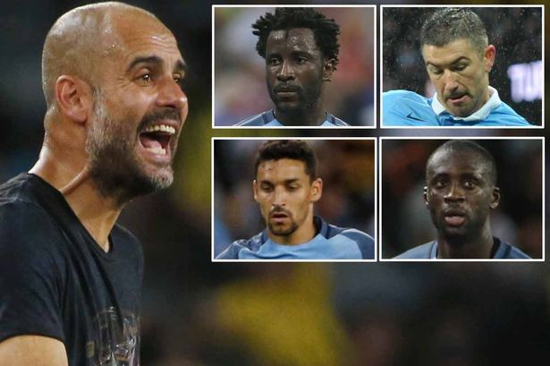 Guardiola's bringing players in but it has been tough to move high-earners out of a bloated squad