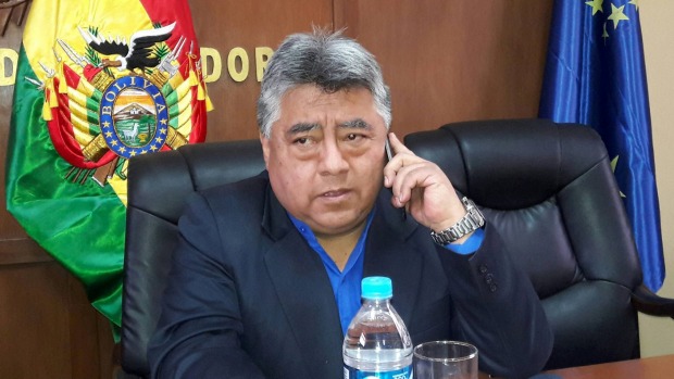 Bolivian Deputy Interior Minister Rodolfo Illanes is seen in this undated handout