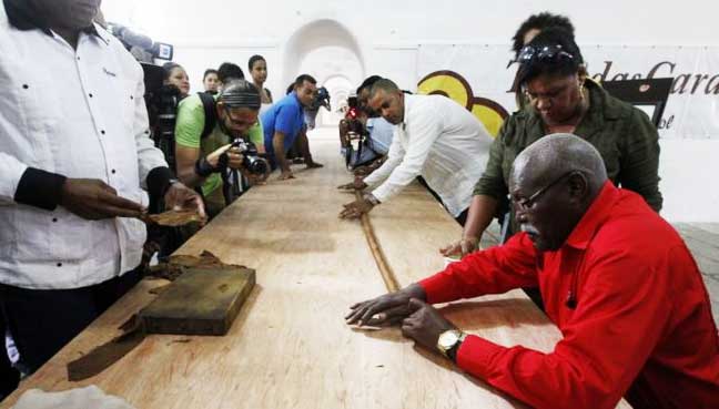 HAVANA A Cuban tobacconist finished rolling a 90-meter cigar on Friday to celebrate the 90th birthday of revolutionary leader Fidel Castro