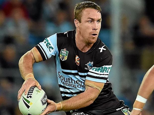 HOT WATER Cronulla's James Maloney