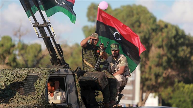 Haftar's forces are allied to a government in eastern Libya that opposes the UN-backed administration in Tripoli