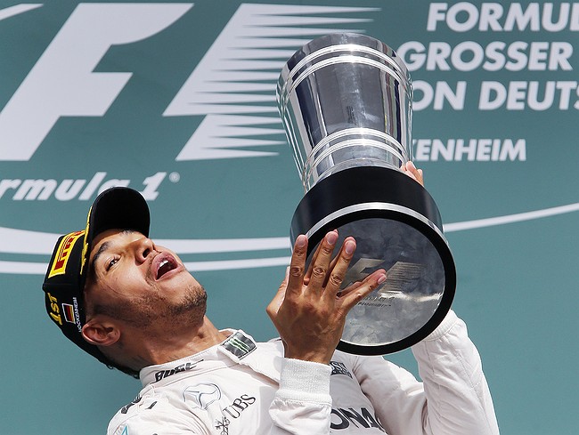 German Grand Prix: Lewis Hamilton seals dominant victory as Nico Rosberg endures nightmare afternoon