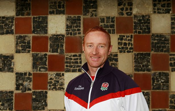 Head boy Ryan during his spell as England Sevens head coach