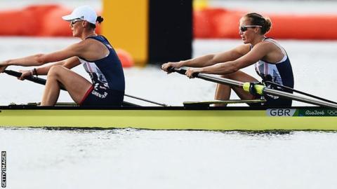 Helen Glover and Heather Stanning