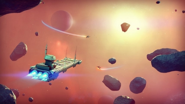 A gameplay screenshot of'No Man's Sky