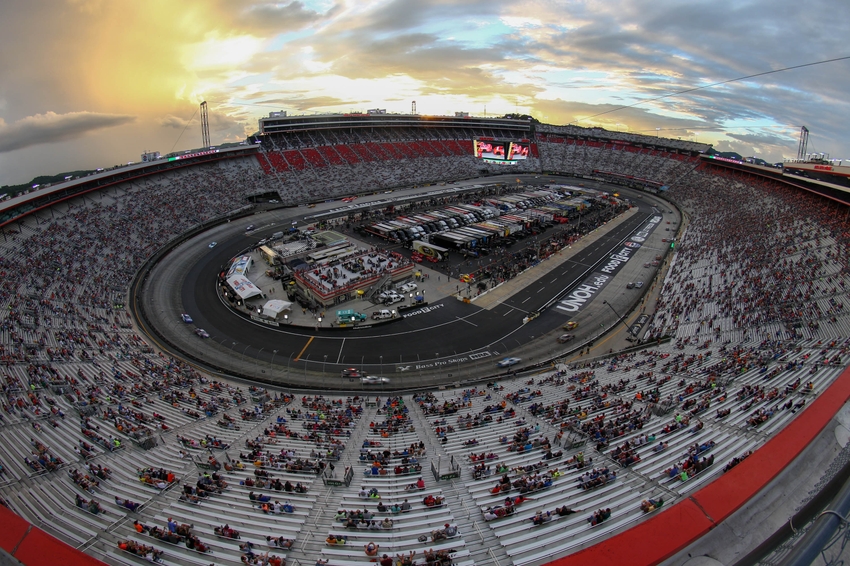 Aug 19 2016 Bristol TN USA General view during the NASCAR Xfinity Series Food City 300 at Bristol Motor Speedway. Mandatory Credit Randy Sartin-USA TODAY Sports