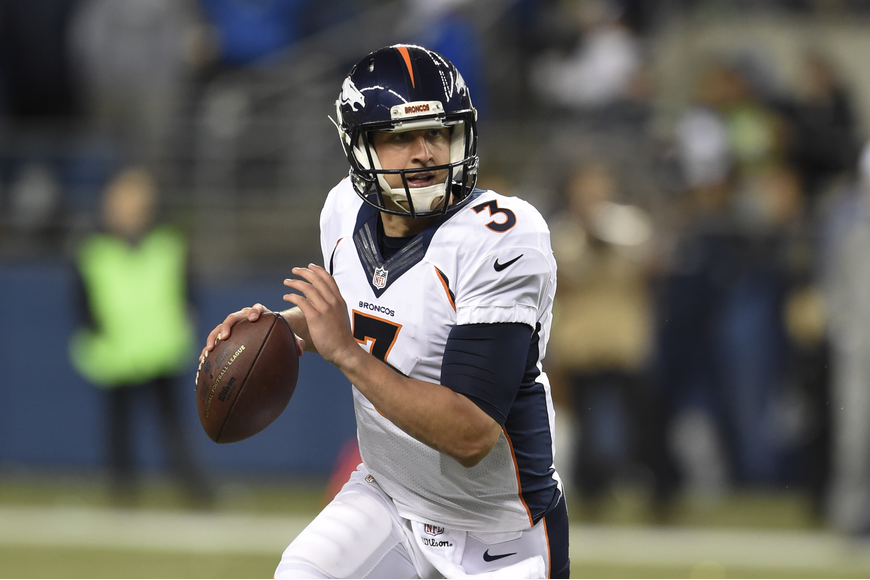 Trevor Siemian during the 2015 preseason