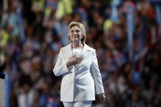 Hillary Clinton accepted the Democratic Party's nomination for president Thursday night