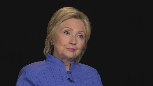 Hillary Clinton in July         
                                     CBS News