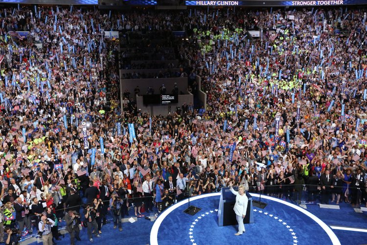 Hillary Clinton accepted the Democratic presidential nomination Thursday night casting herself as a uniter working for the common good and