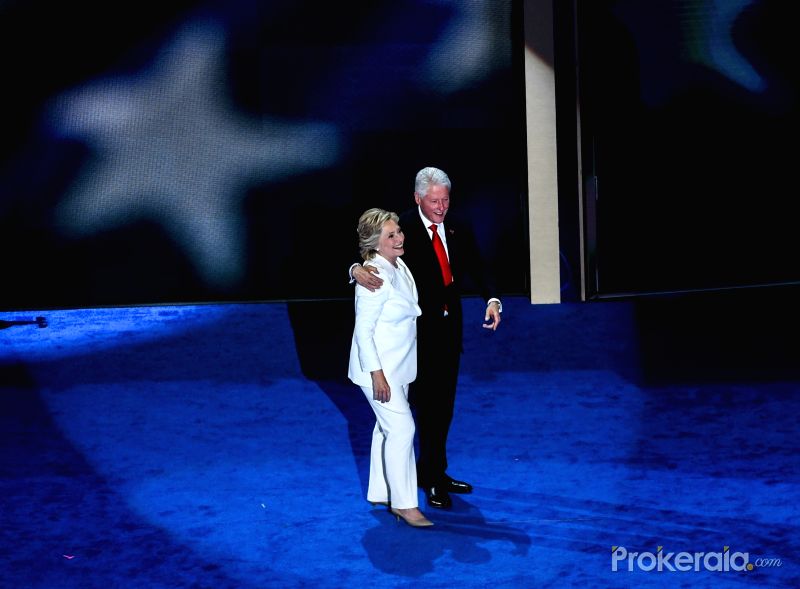 U.S.-PHILADELPHIA-DEMOCRATIC NATIONAL CONVENTION-HILLARY CLINTON