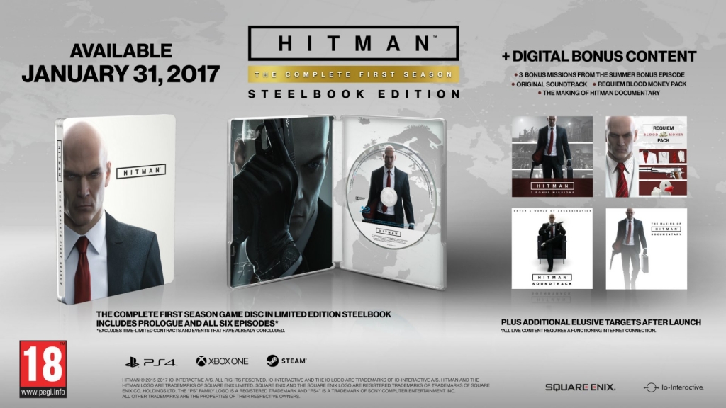 Hitman: The Complete First Season's Disc Release Launches in January