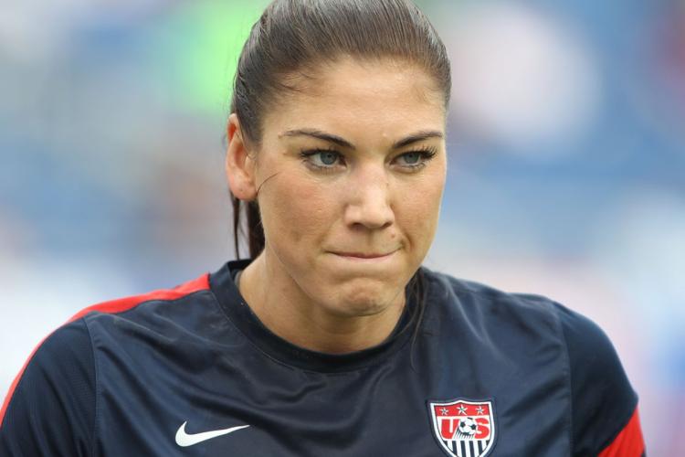 Hope Solo shows her ugly American side when she rips into the Swedish team they knocked the U.S. women's national team out of the Olympic tournament in the quarterfinals on Friday