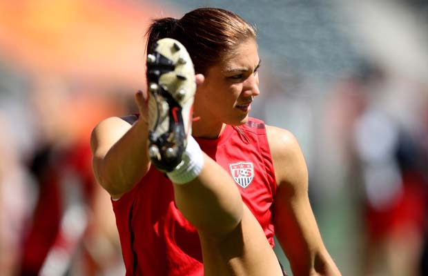 USWNT goalkeeper Hope Solo suspended for six months for 'coward' comments