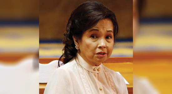 House Deputy Speaker Gloria Macapagal-Arroyo