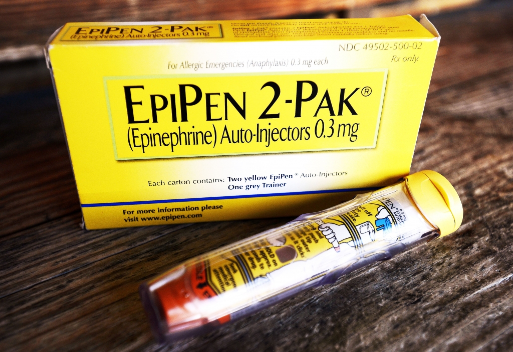 AP_302359722512 Prices for the EpiPen which delivers a potentially life-saving dose of epinephrine to those with severe allergies have risen ten-fold since the Canonsburg generic drug maker acquired the product. They’ve risen from $60 in 2007 to rough