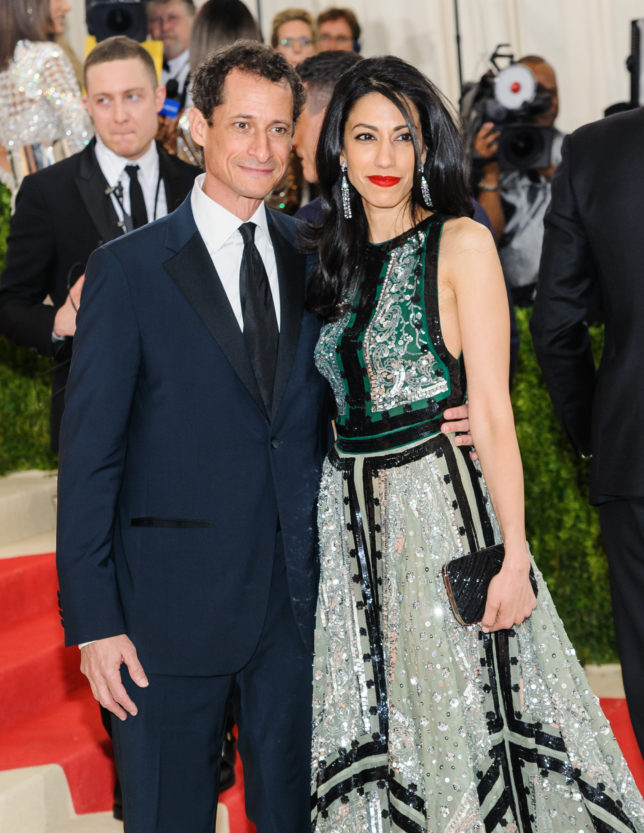 Anthony Weiner and Huma Abedin