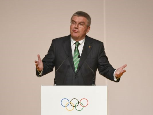 IOC President Thomas Bach