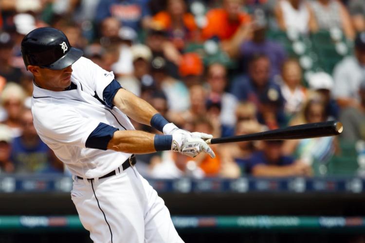 Ian Kinsler provided the Tigers with all their run production with an RBI single