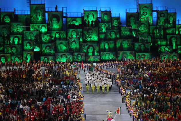 Ian Mac Nicol via Getty Images
The opening ceremony was quite some spectacle on Friday night