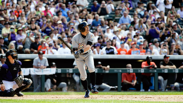 Ichiro Suzuki recorded his 3,000th hit with a triple on Sunday.                     USATSI