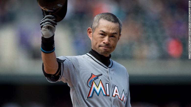 Ichiro becomes 30th member of the 3000 hit club