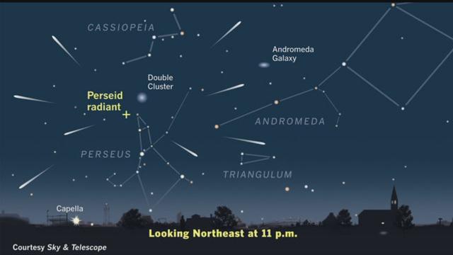 NASA: Perseid Meteor Shower to be extra awesome tonight