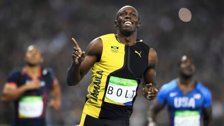 Image Text
 SHUT DOWN Muliple gold medalist Usian Bolt