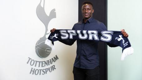 Image Text
 STEEL New signing Victor Wanyama will stiffen up Tottenham's midfield