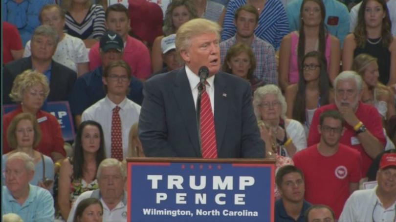 Donald Trump encourages people to shoot Hillary Clinton using Second Amendment