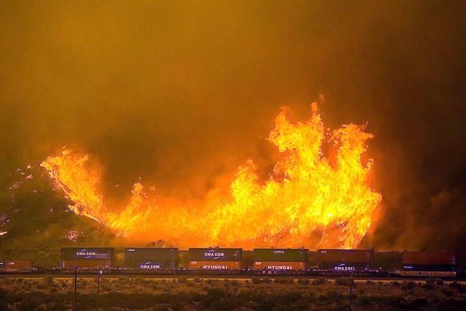 The historic Hearst Castle a major tourist attraction on California's central coast will be closed to the public through the week as a safety precaution due to a wildfire in the area that has destroyed more than 30 homes state officials said on Monday