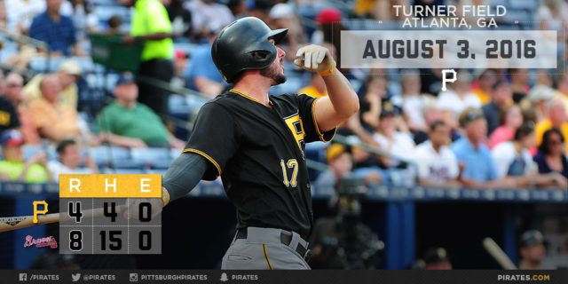 Four-run first not enough for Pirates