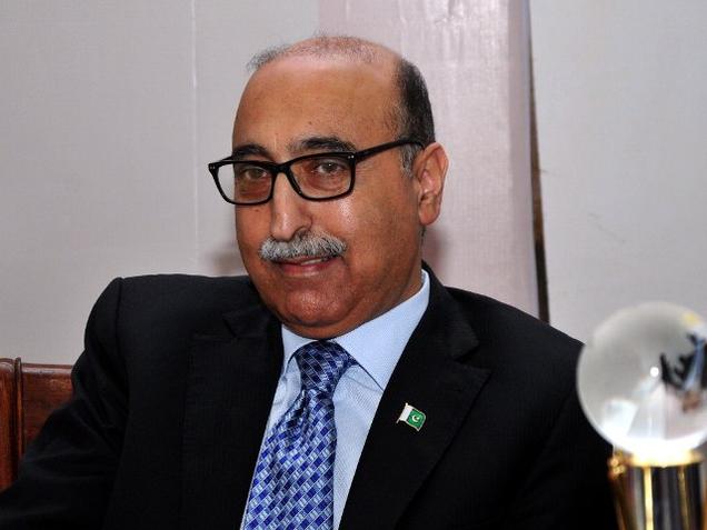 Pakistan High Commissioner Abdul Basit file